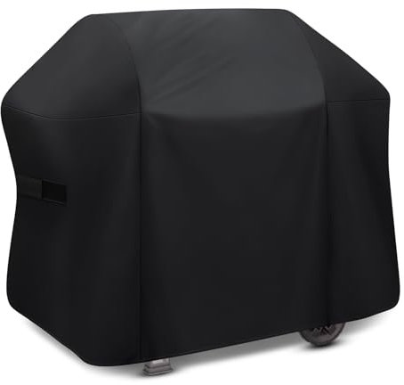 Tunansx 600D Housse de Barbecue Exterieur pour Weber Spirit série 300, Housse pour Weber Spirit E310, Sprit E315, E330 et Spirit II E310 - Tissu Oxford imperméable et résistant, 132 x 66 x 109 cm