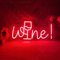 HFHungkeong Cartel de neón acrílico para decoración de fondo de pared, LED regulable, bar, neón, decoración de cóctel, lámpara de arte hecha a mano para el hogar, pub, boda, fiesta, bar estudio, 5 V,