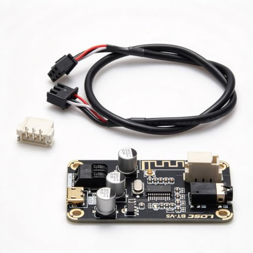 Kabellose MP3-Bluetooth-Decoder-Platine, Audio-Empfänger-Board, Dual-Audio-Ausgangsklemmen