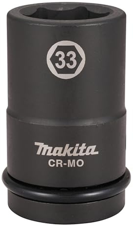 Makita E-24717 Impact Deep Socket 1 Inch Square Drive, 33 mm