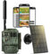 VOOPEAK 4G Camera de Chasse Solaire, Camera Chasse avec Carte SIM Flux Illimité, 1080P HD Caméra de Chasse Connectée Telephone Vision Nocturne Détecteur de Mouvement Étanche IP66 Piege Photographique