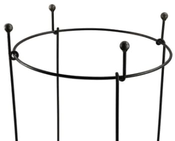 Staudenhalter rund Ø 30cm Höhe 90cm Vollmaterial stabil Rankhilfe Pflanzenstütze