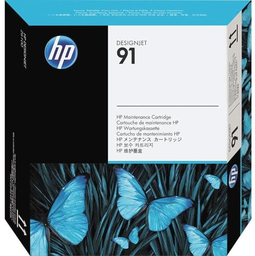 HP 91 DesignJet Wartungspatrone | Tinte für DesignJet Z6100 (C9518A)