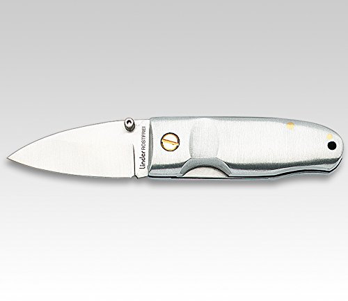 Linder Big Mouse Knife , Outdoormesser , Jagdmesser , 340507 , Klingenlänge: 5,4 cm , 420 Klingenstahl , Messer für | Camping, Abenteur, Wandern, Angeln