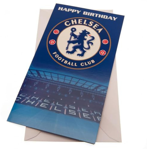 Chelsea Crest Happy Birthday Card - One Size Only