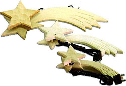 Komet beleuchtet, Höhe 10cm