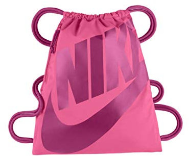 NIKE Heritage Gymsack Sac à Dos Femme, Rose (Digital Pink/Vivid Pink/Vivid Pink), Talla Única (13l)