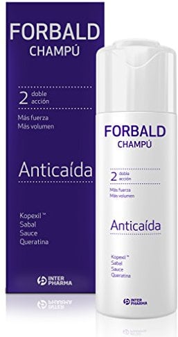 FORBALD, Hair Loss Shampoo with Vitamins Dual Action: Strength and Volume of Hair Stimulates Hair Growth 250ml