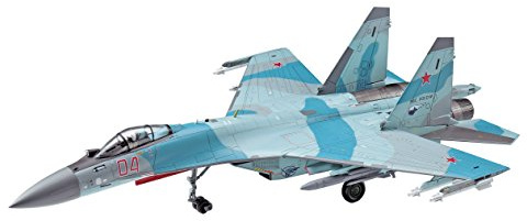Hasegawa 1:72 Su-35S Flanker (E44), Blau, Grau
