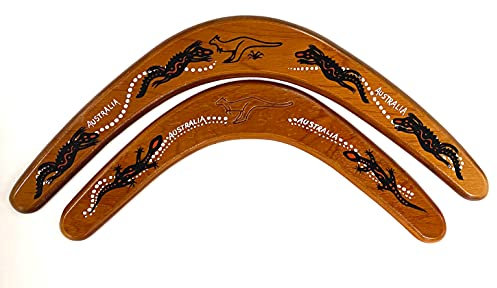 Australian Products Co. Eidechse Hölzerner Boomerang