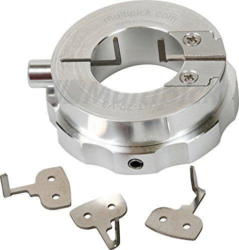 Multipick Dreh-Spanner Werkzeug für Elektropick Lockpicking Set Dietrich Set - Universell variabel anpassbar durch Wechselstifte - Made in Germany