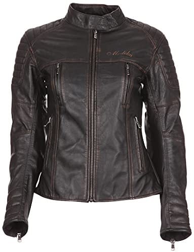 Modeka Kalea Damen Lederjacke (Black,36)