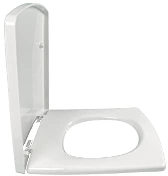 Asiento Jacob delafon - Escale E70004 - Thermodur con descenso progresivo y desmontable, bisagras metálicas. Color Blanco