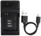 DMW-BCM13 USB Chargeur pour Panasonic DMC-TZ55, DMC-TZ60, DMC-TZ61, Lumix DMC-FT5, DMC-TS5, DMC-TZ70, DMC-ZS40, DMC-ZS50 Caméra et Plus