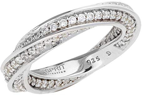 Esprit Damen-Ring 925 Sterling Silber Zirkonia OLYMPIA Gr.56 (17.8) ELRG91961A180
