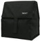 Packit Freezable and Foldable Lunch Food Cooling Bag with Gel Lining and Zip Opening, Fabric, Black