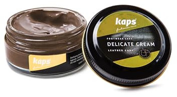 Kaps Shoe Care Cream, Intensive Leather Care and Nourishing, Delicate (170 - sand)