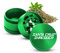 Santa Cruz Shredder Moulin à herbes 3 pièces Medium 2 1/8 Grip supérieur et aluminium (vert)