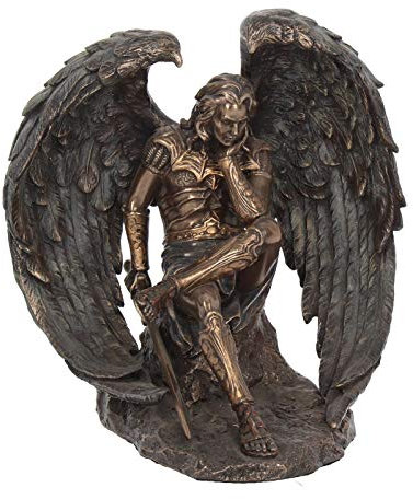 Nemesis Now Lucifer Der gefallene Engel 16,5cm Bronze