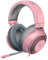 Razer Kraken Gaming Headset: Lightweight Aluminum Frame, Retractable Noise Isolating Microphone, For PC, PS4, PS5, Switch, Xbox One, Xbox Series X & S, Mobile, 3.5 mm Audio Jack, Quartz Pink