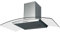 SIA CGH80SS 80cm Stainless Steel Curved Glass Cooker Hood Extractor Fan