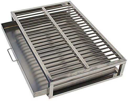 Inodoro para perros Inodoro para perros, grande de acero inoxidable 304, orinal para perros, inodoro abierto, alfombra de entrenamiento para mascotas, con bandeja de cajón, fácil limpieza mantiene e