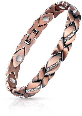 Damen-Armband, Kupfer-Armband, Magnet-Schmuck, 40 g, Kupfer