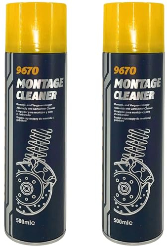 MANNOL 500 ml Montage-Bremsenreiniger, Aerosol-Spray, professioneller Entfetter (2)