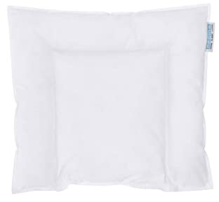 REGINA HOME SLEEP LIVING EST. 1967 Baby-Daunenkissen 35x40cm. 90% Daunen 10% Federn, 30g. Ideal geeignet für den kleinen Schläfer ab dem 12. Monat.