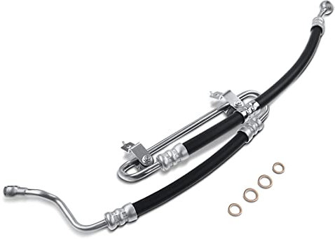 Frankberg 1x Servolenkung Schlauch Kompatibel mit 1er E81 E82 E87 E88 2004-2013 3er E90 E91 E92 E93 2004-2016 X1 E84 2009-2015 Replace# 32416786384