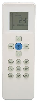 Annadue RG67N, Remplacement de la Télécommande du Climatiseur BGEF pour Le Climatiseur Carrier RG67N BGEF RG67V BGEF, Etc.