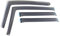 Windabweiser Regenabweiser kompatibel mit BMW X3 G01 2017-2024 Dunkel Acryl 4tlg