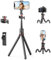 Fotopro Handy Stativ, Mini Flexibles ausziehbares Stativ Stand mit Verlängerungsstange Kompatibel mit Kameras Telefon