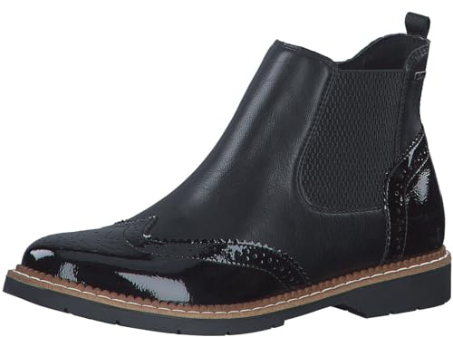 s.Oliver Damen Chelsea Boots mit Reißverschluss Elegant