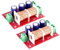 Myhoomowe YLY-2088 Divisor de Frecuencia de Audio 400W Filtros de Cruce de 2 VíAs Ajustables Divisor de Frecuencia de Graves Agudos de Rango Completo