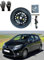 Ersatzrad-Set, 40,6 cm (16 Zoll), kompatibel mit Toyota Yaris 4-Loch (1999 – 2019) mit Wagenheber, Schlüssel, Handschuhe und Tasche
