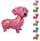 netproshop Spardose Dackel Spardose Hund aus Keramik Pomme Pidou ca. 18x10x17 cm Größe M, Auswahl:Melodie