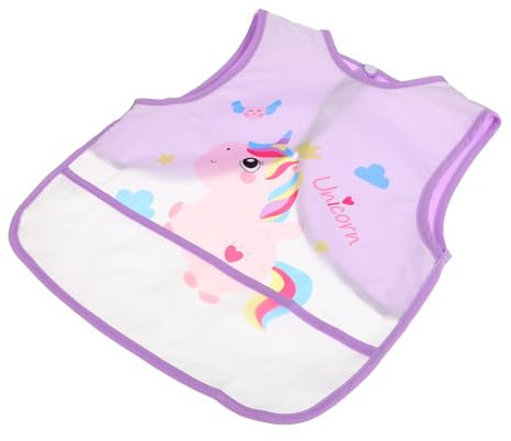 Hoement Wasserdichtes Zum Essen Babylätzchen Zum Füttern Lätzchen Mit Tasche Für Junge Mädchen Neugeborene Und Kleinkinder Aus Polyester-baumwolle