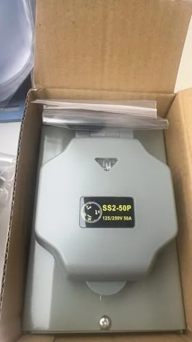 50 Ampere Generator-Einlassbox, wetterfest