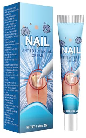 Crema Riparatrice per le Unghie dei Piedi,Trattamento per Unghie Spesse Scolorite Danneggiate,Nutriente ad Azione Rimpolpante e Levigante,Ripara, Proteggi e Rigenerate,20g