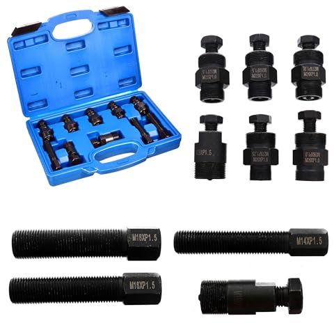 TC TECHNIC - Juego de extractores magnéticos de volante - Kit de extractores de volante para motocicletas, ciclomotores, scooters, quads - Acero de aleación resistente - 10 piezas