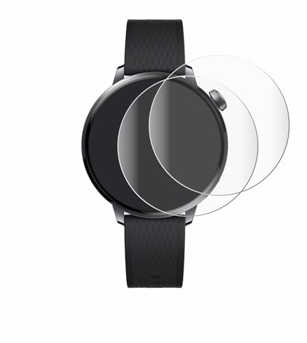BROTECT Schutzfolie für Oppo Watch X2 Mini | 2 Stück Transparenter Displayschutz Made in Germany Klare Full-Screen Folie Full-Cover 3D Curved Montage Kit