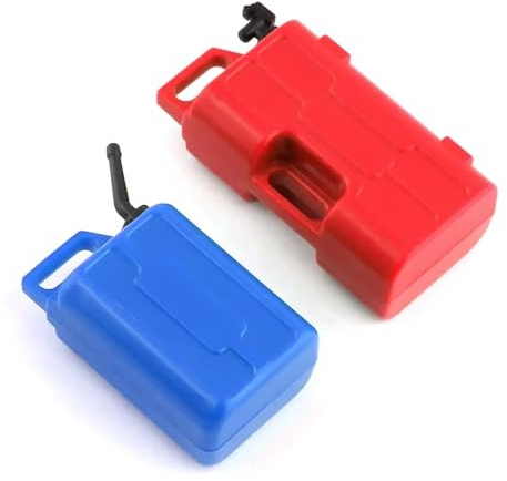 pour Axial pour SCX10 pour Wraith pour Traxxas pour TRX-4 1/10 RC Voiture Mises À Niveau Décorations Pièces pour Mini Carburant Réservoir Ensemble Cruche d'eau ModèLes RéDuits Rc