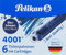 Pelikan Standard-Tintenpatronen 4001 Tinte Blau-Schwarz, 6 Stück