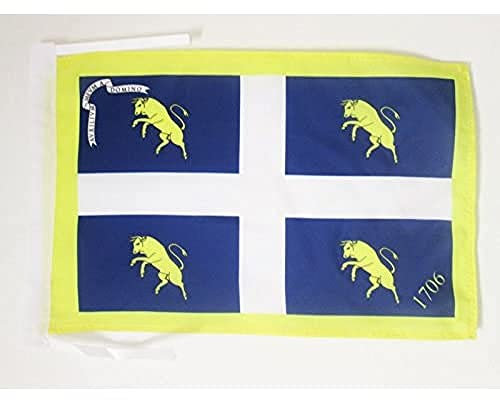 AZ FLAG - Flagge Turin - 45x30 cm Mit Kordel - Torinio Fahne 30 x 45 Cm - Flaggen