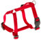 Ferplast Hundegeschirr Kleine Hunde Champion XS, Katzengeschirr an 3 Punkten verstellbar, einfach zu tragen, Brustumfang 25–38 cm. Rot