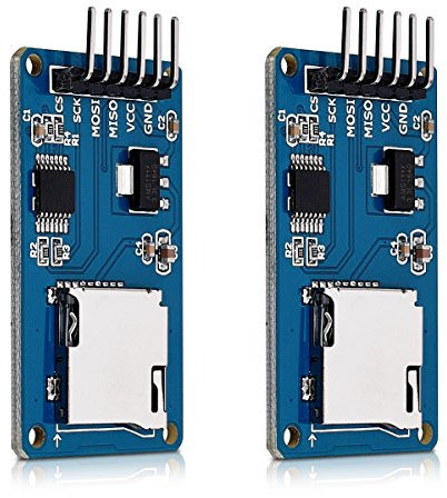 kwmobile 2X Micro SD Card Modul für Arduino und andere Microcontroller