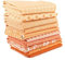 Orange Fat Quarter Bundle (10 Stück) – gemischte Designer – Southern Stoff 45,72 cm x 53,34 cm Stoffschnitte DIY Quilt Stoff