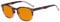 Eyekepper Retro Blue Light Glasses Women Men - Blocking Ray Screen Glare Nighttime Computer Reading Glasses with Orange Tinted Filter Lens - Tortoise/Pink +2.50
