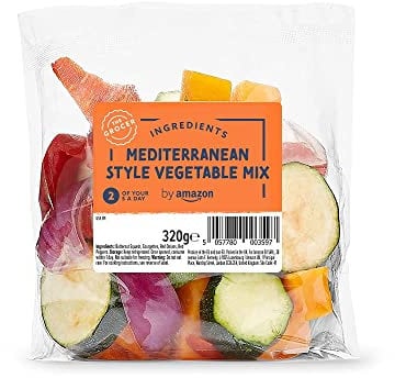 by Amazon Mediterranean Style Vegetable Mix Bag, 320g